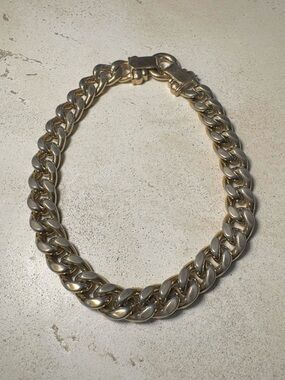 Vintage Carolee Chunky Curb Chain Necklace